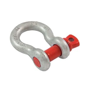 Manille lyre boulonnée goupillée Ø 28mm (Haute Résistance) - Manille lyre boulonnée goupillée supportant jusqu'à 8500 kg