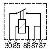 Mini relais 24V Mahle - Mini relais 24V CAO160936