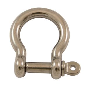 Manille lyre à piton à oeil Ø 5mm (Inox)