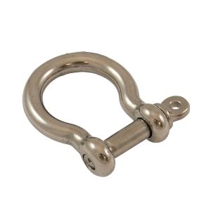 Manille lyre à piton à oeil Ø 12mm (Inox) - Manille lyre à piton à oeil INOX supportant jusqu'à 1080 kg