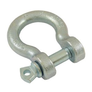 Manille lyre à piton à oeil Ø 6mm (Acier) - Manille lyre à piton à oeil supportant jusqu'à 160 kg