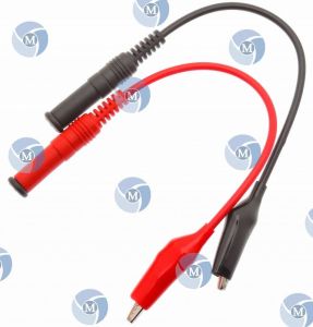 Testeur de capacité - Pince crocodile pour capacimètre