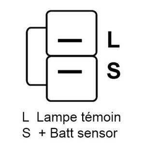 Alternateur compatible pour MARELLI 944390511730 - Schema