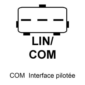 Alternateur compatible pour VOLVO 30737529 - Connecteur