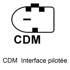 Alternateur compatible pour HELLA 8EL738212671 - Connecteur