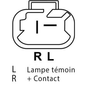 Alternateur compatible pour MITSUBISHI 32A6800400
