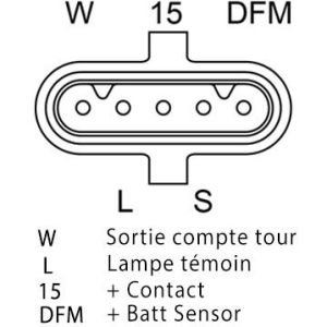 Alternateur compatible pour MERCEDES BENZ 0151541602