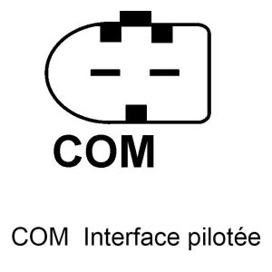Alternateur compatible pour WAI 11077R - Connecteur