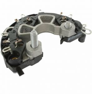 Pont de diode compatible pour alternateur GAUSS INDUSTRIA GA1423 - Pont de diodes pour alternateur BOSCH 0124555004