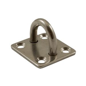 Pontet sur platine carré Ø 6mm (Inox)