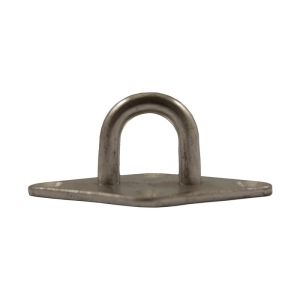 Pontet sur platine losange Ø 8mm (Inox) - Pontet sur platine d'une largeur de boucle de 18 mm