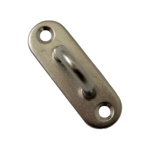 Pontet sur platine ovale Ø 5mm (Inox)