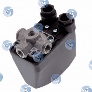 Pressostat EAU Tripolaire avec prise Manométrique ¼'' - PT12/4V - Pressostat EAU Tripolaire avec prise Manométrique ¼'' - PT12