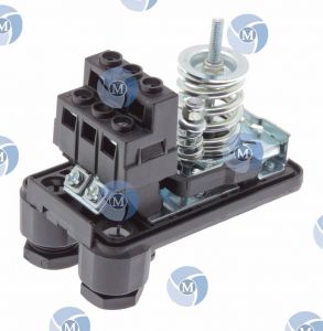 Pressostat EAU Bipolaire avec prise Manométrique ¼'' - PM12/4V - Pressostat Standard - Embase 4V ¼''