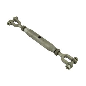 Ridoir à 2 chapes zinguées M10 (Acier)