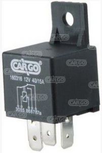 Mini relais 12V deux contacts compatible pour CLAAS 7440710 - Relais deux contacts 12V pour Nagares rlpa5212