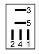 Mini relais 12V deux contacts compatible pour MAHLE MRS1220 - Relais deux contacts 12V pour Wehrle 29201005