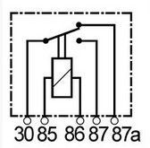 Mini relais 24V deux contacts compatible pour DURITE - HCUK 072842 - Relais deux contacts 24V CAO160976
