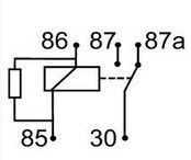 Micro relais 24V - Relais inverseur 24V CAO160944