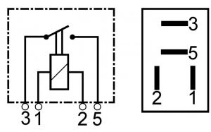 Micro relais 12V Wehrle pour  
