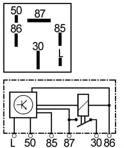 Appareil de commande (temps de préchauffage)