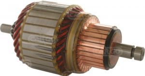Induit compatible pour démarreur BOSCH 0001107048