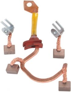 Balais de charbon compatible pour démarreur LUCAS 26835
