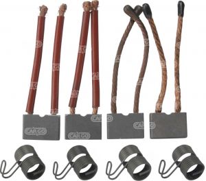 Balais de charbon compatible pour démarreur VALEO D11E130