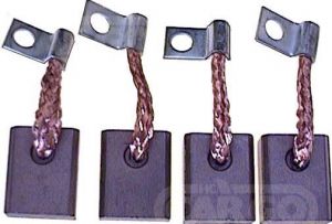 Balais de charbon compatible pour démarreur BOSCH 9000141008