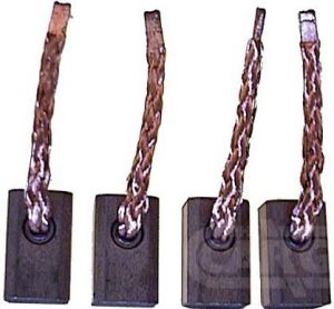 Balais de charbon compatible pour démarreur BOSCH 0001157010