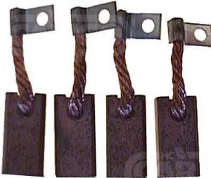 Balais de charbon compatible pour démarreur MAGNETON (PAL/SKODA) PLSX24