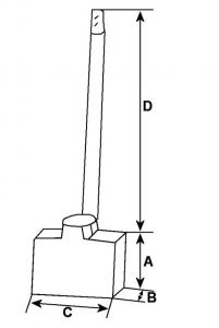 Balais de charbon compatible pour démarreur MAGNETI MARELLI JSX6162634 - vue 2