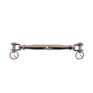 Ridoir à 2 chapes soudées M14 (Inox) - Ridoir INOX à deux chapes soudées jusqu'à 790kg