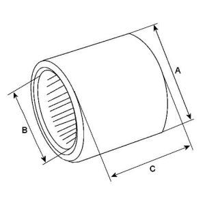 Roulement d'alternateur compatible pour alternateur BOSCH 9003330902 - vue 3