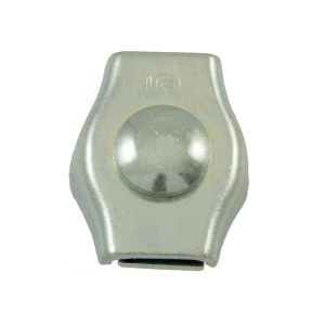 Serre-câble plat simplex Ø 4mm (Acier)