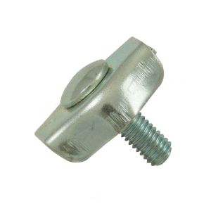 Serre-câble plat simplex Ø 4mm (Acier) - Serre-câble plat simplex de diamètre de câble 4mm