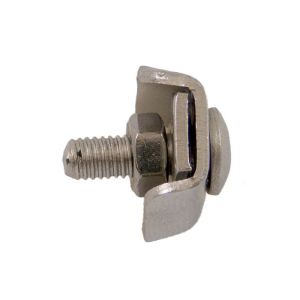 Serre-câble plat simplex Ø 4mm (Acier) - Serre-câble plat simplex de diamètre de câble 4mm