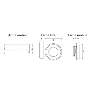 Garniture mécanique complète pour HAYWARD Power Flo II SP8103XE61 - Schéma garniture mécanique