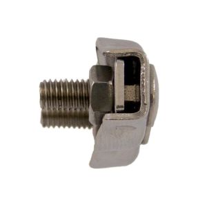 Serre-câble plat duplex Ø 10mm (Inox) - Serre-câble INOX plat duplex de diamètre de câble 10mm