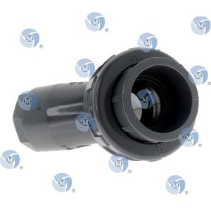 Clapet anti-retour à boule en PVC de 50 mm de diamètre - Clapet à boule PVC - Ø50