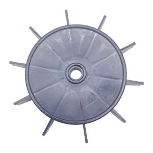 Ventilateur plastique à moyeu lisse (pour arbre moleté) VL.63/10 - Côtes et dimensions