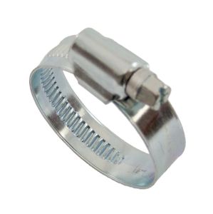 Collier import à vis bande pleine 12,2mm réglable de 80-100mm (acier w1)