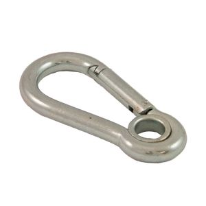 Mousqueton alpin à oeil Ø 6mm (Économique)