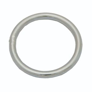 Anneau rond soudé Ø 4mm x Ø 30mm (Économique)