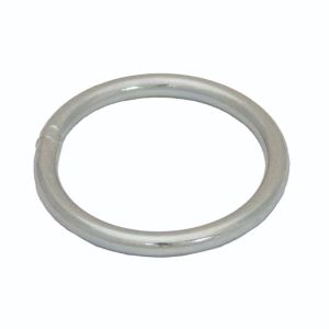 Anneau rond soudé Ø 10mm x Ø 100mm (Économique) - Anneau rond soudé en acier de diamètre intérieur 100 mm