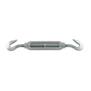 Tendeur à 2 crochets cage DIN1480 M14 (Acier) - Tendeur à deux crochets supportant jusqu'à 190kg