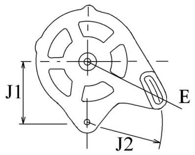 Côtes et dimensions de l'alternateur