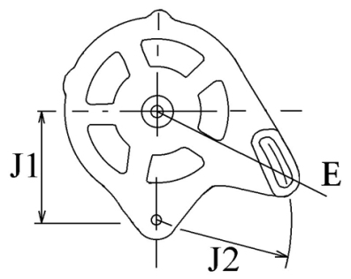 Côtes et dimensions de l'alternateur