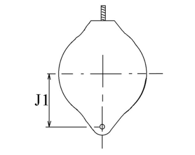 Côtes et dimensions de l'alternateur