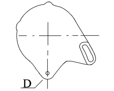 Côtes et dimensions de l'alternateur